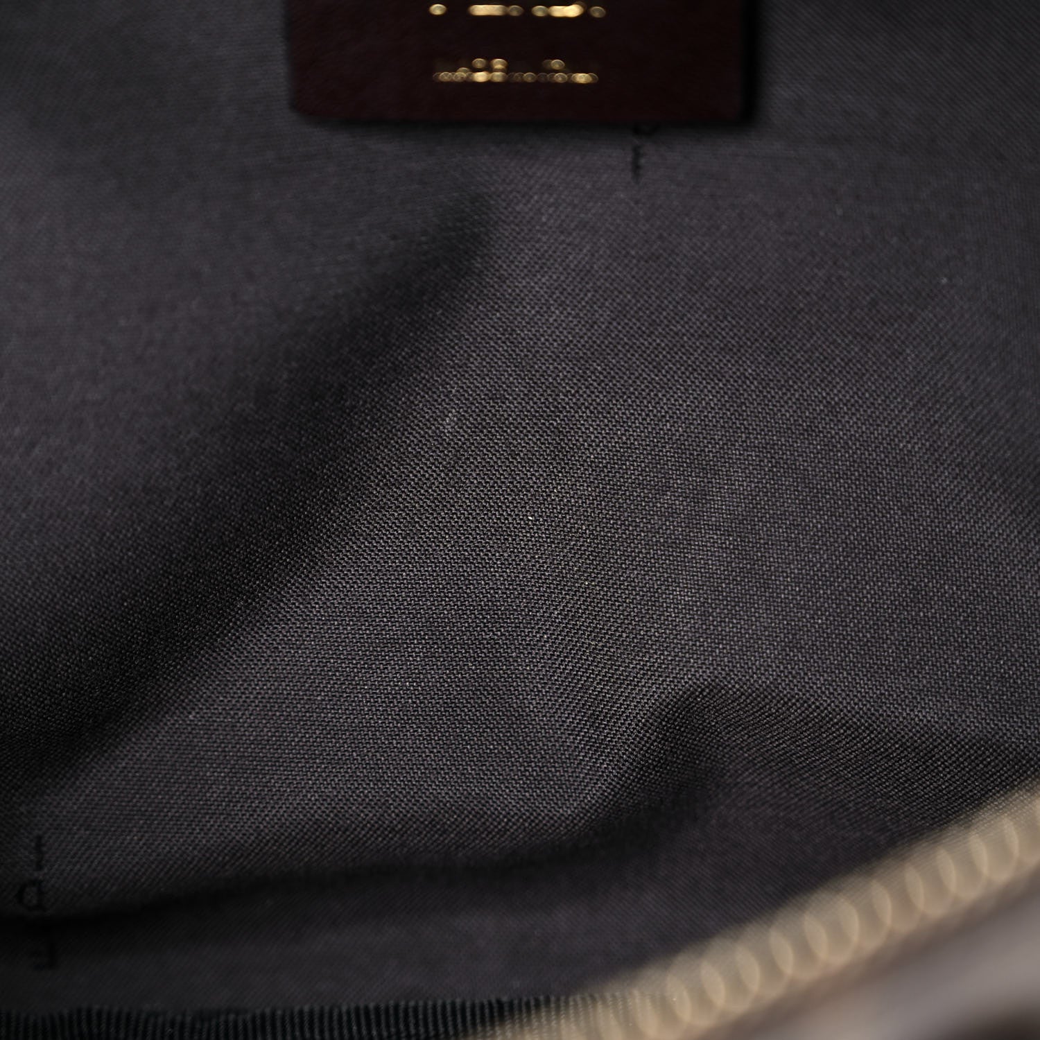Fendi X FILA Glazed Fabric Vitello Century FF 1974 Mania Belt Bag Mogano Panna Blueberry 12 of 14