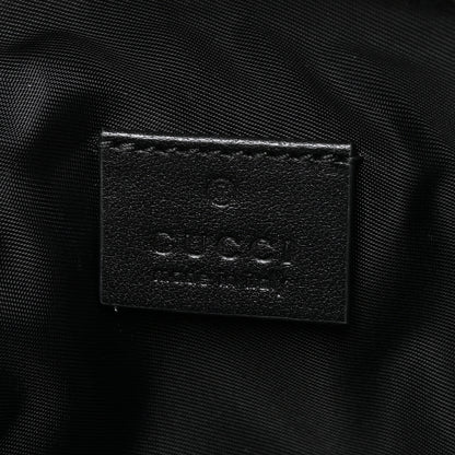Gucci Calfskin Matelasse GG Marmont Pouch Cosmetic Case Black Black 6 of 7