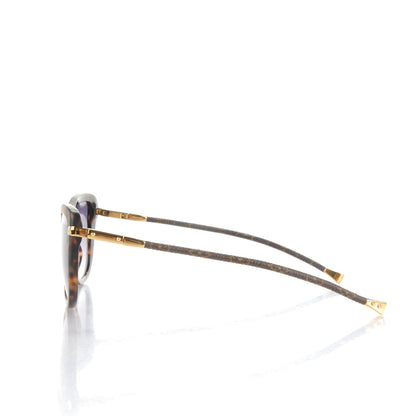 Louis Vuitton Monogram Charlotte Z0629W Sunglasses Dark Tortoise 2 of 4