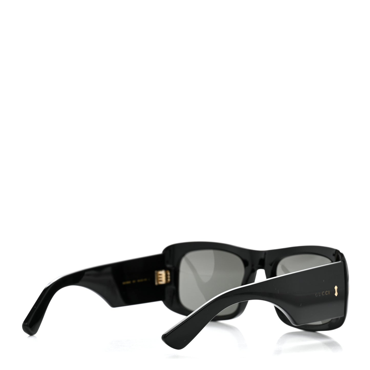 Acetate Square Frame Sunglasses GG1080S Black