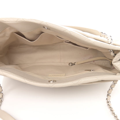 Chanel Caviar Quilted Timeless CC Soft Tote Off White 9 of 16