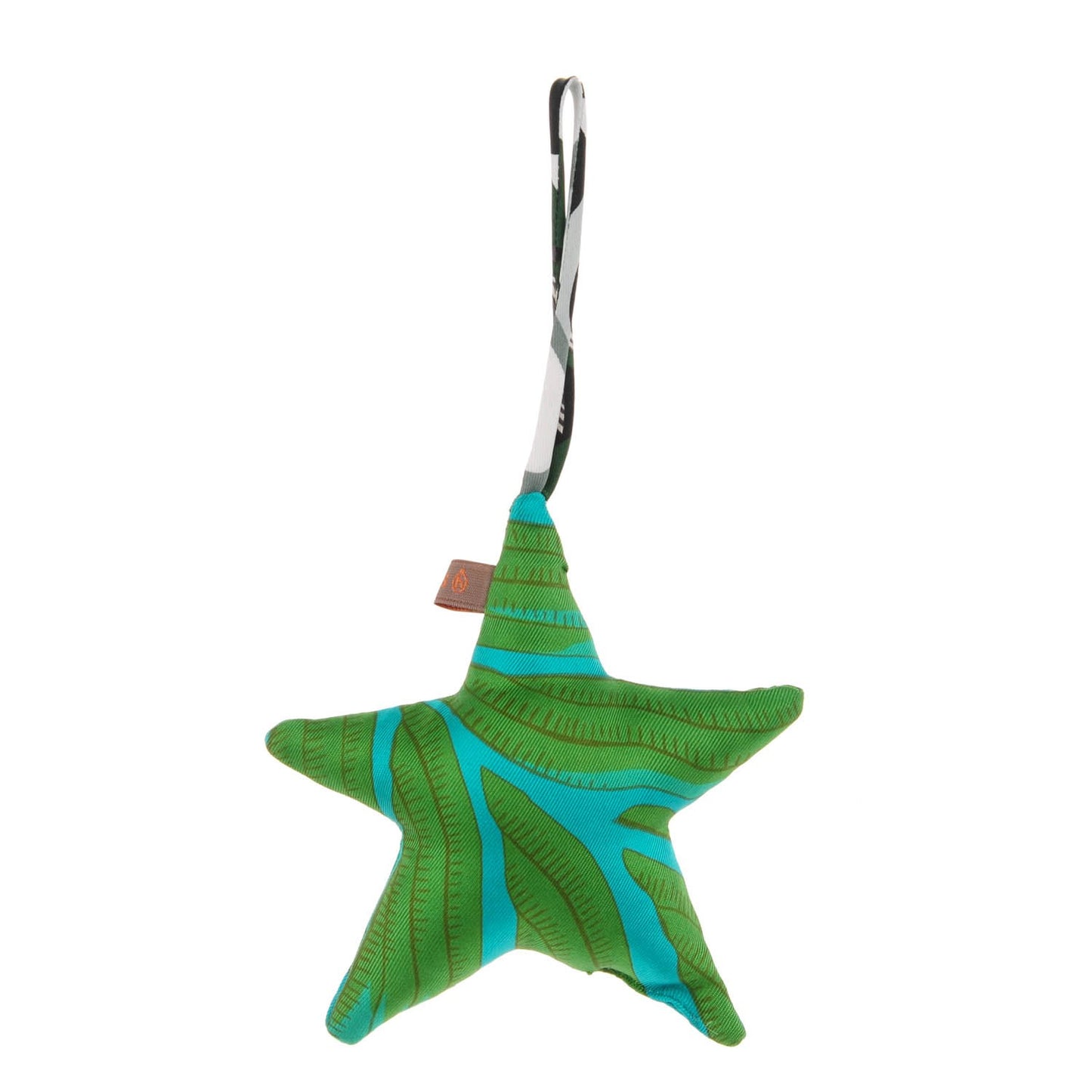 Silk Petit H Star Ornament Charm