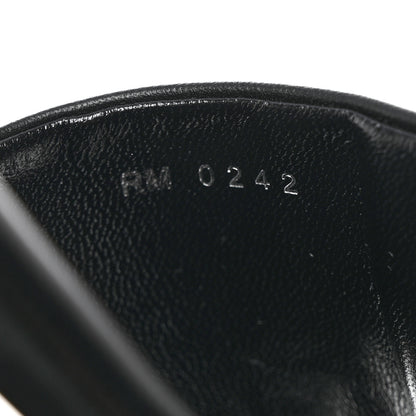 Givenchy Lambskin 4G Flat Sandals 39 Black 7 of 9