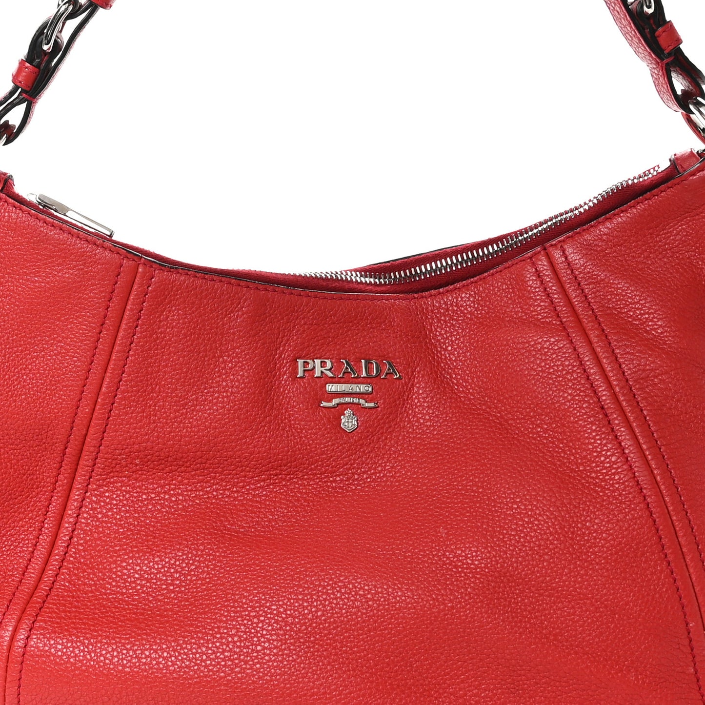 Vitello Phenix Hobo Rosso