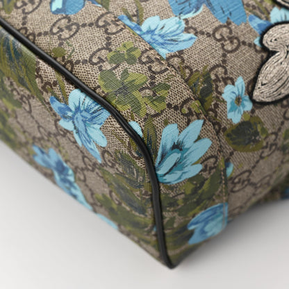 Gucci GG Supreme Monogram Blooms Bird Embroidered Dome Backpack 8 of 8