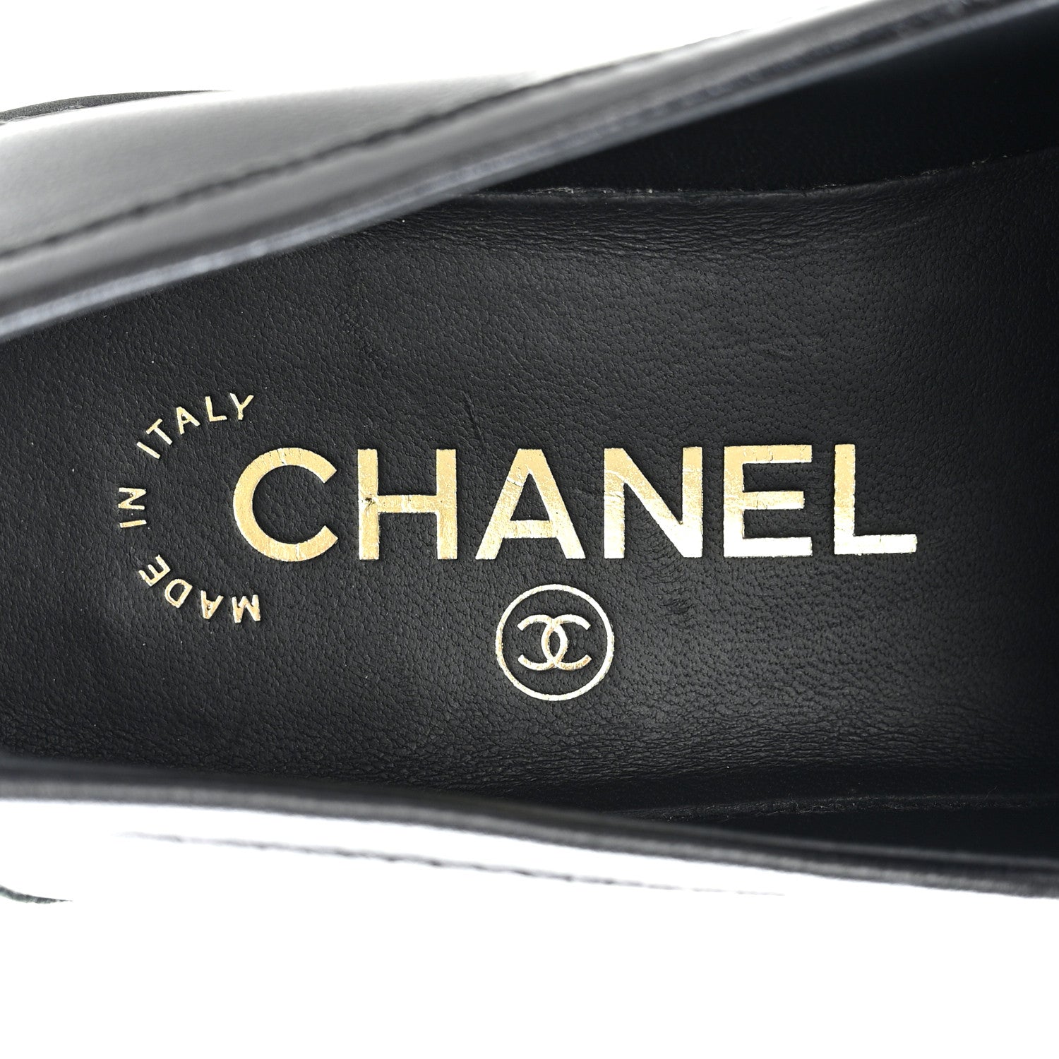 Chanel Lambskin Quilted CC Turnlock Loafers 36 Black 7 of 9