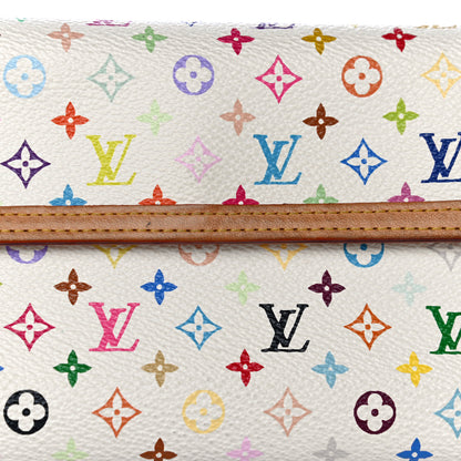 Louis Vuitton Monogram Multicolor Porte Tresor International Wallet White 23 of 23