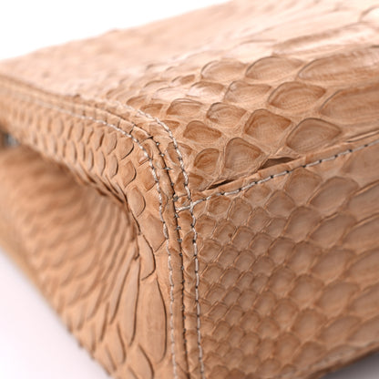 Chanel Python Medium Soho Tassel Flap Beige 10 of 16