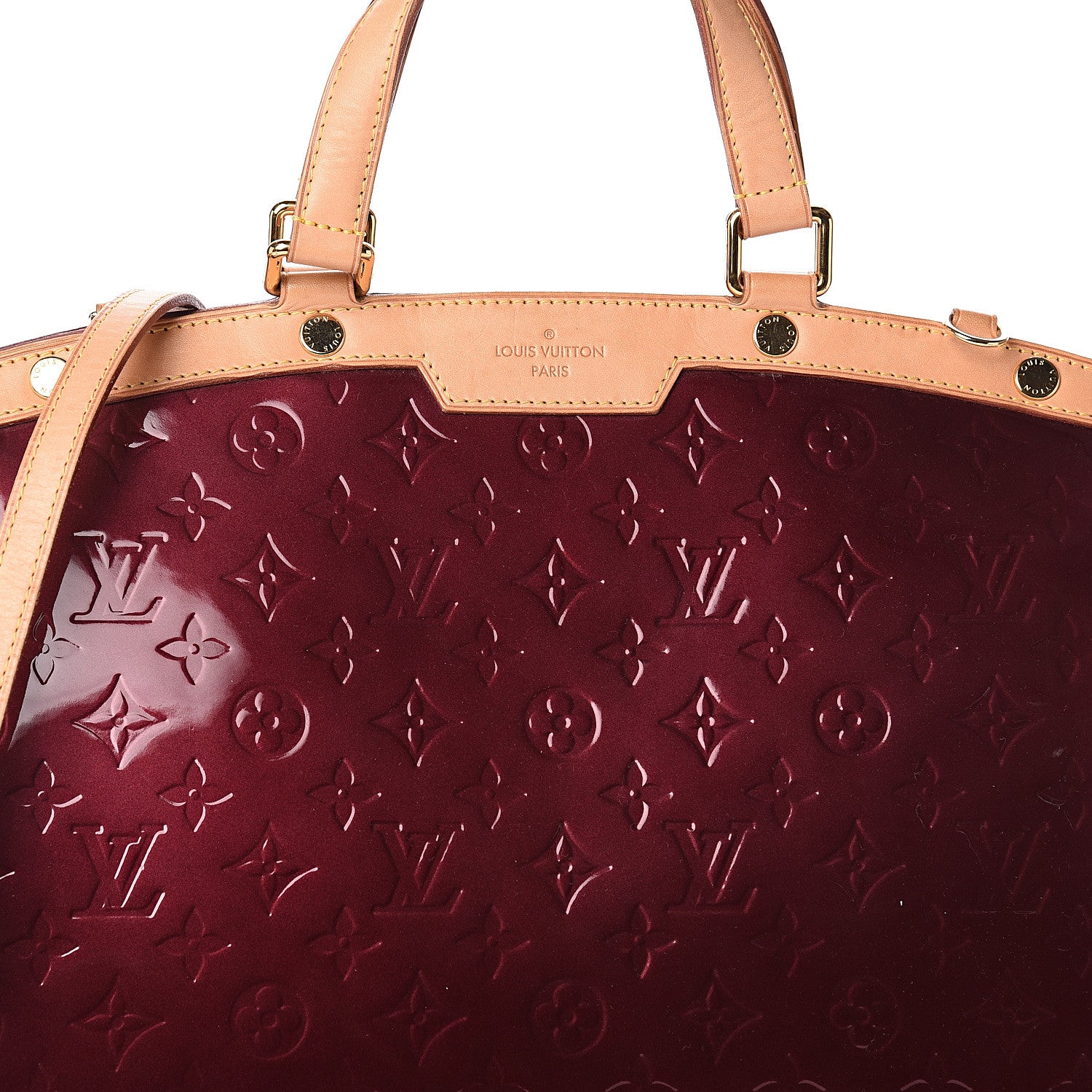 Louis Vuitton Vernis Brea GM Rouge Fauviste 6 of 8