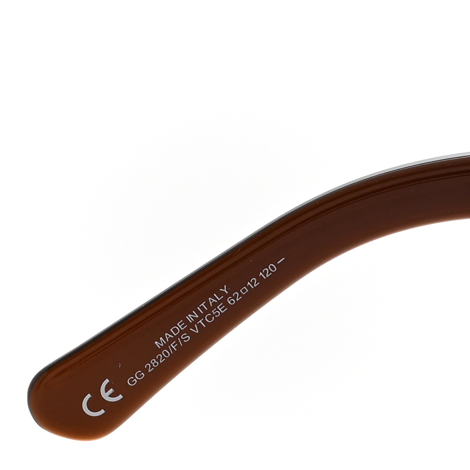 Gucci Crystal GG 2820/F/S Sunglasses Brown 6 of 7