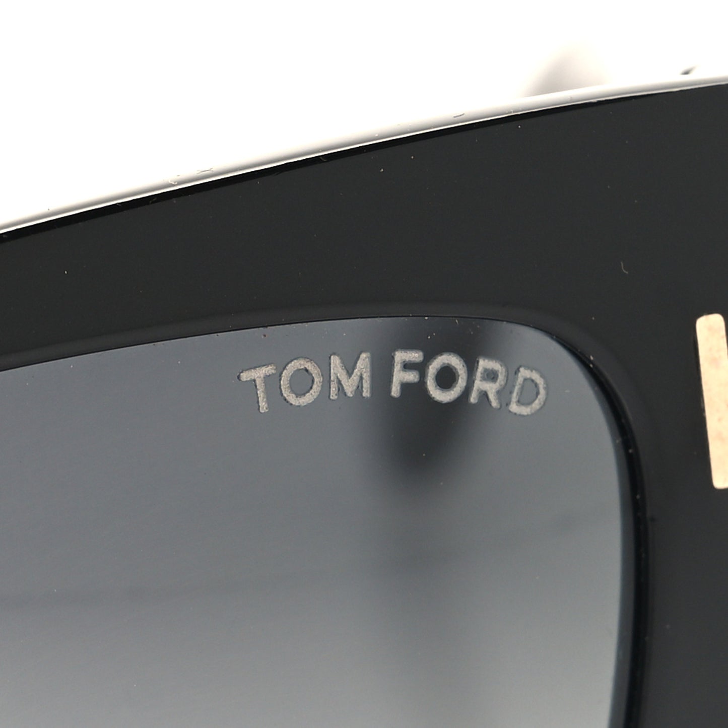 Acetate Anoushka Cat Eye Sunglasses TF371 Black