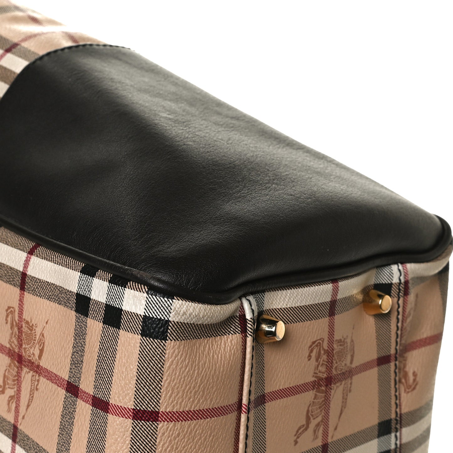 Haymarket Check Small Canterbury Tote Chocolate