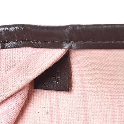 Louis Vuitton Damier Ebene Neo Neverfull MM Rose Ballerine 7 of 12