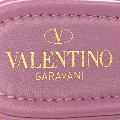 Valentino Garavani Nappa Roman Stud Flat Slide Sandals 37 Giacinto 7 of 14
