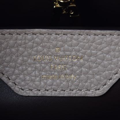 Louis Vuitton Taurillon Capucines BB Galet 10 of 10