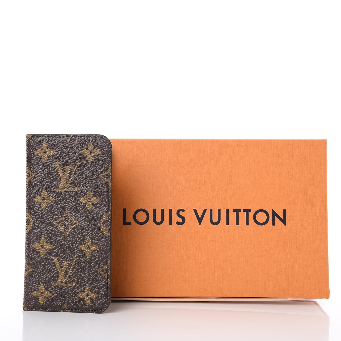 Monogram iPhone X Folio Case