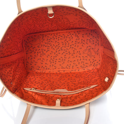 Louis Vuitton Catogram Neverfull MM Marron 6 of 11