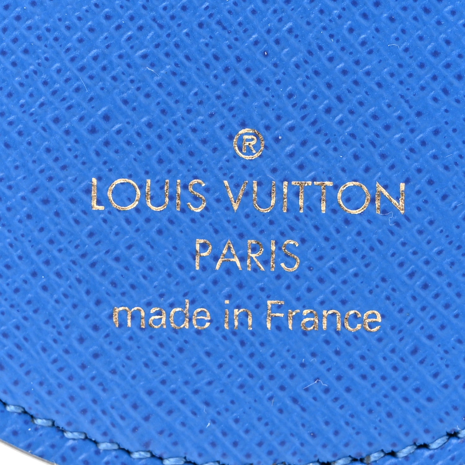 Louis Vuitton Monogram 2019 Christmas Animation Venice Bag Charm Key Ring Blue 3 of 3