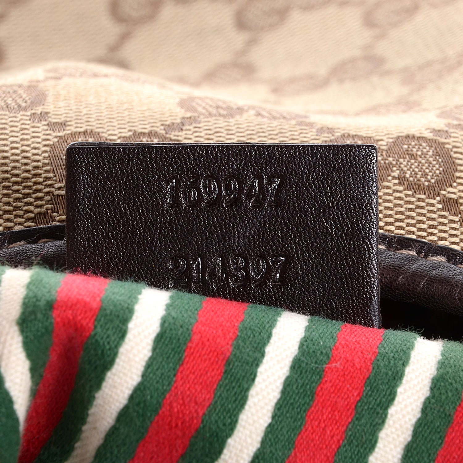 Gucci Monogram GG New Britt Medium Hobo Brown 8 of 8
