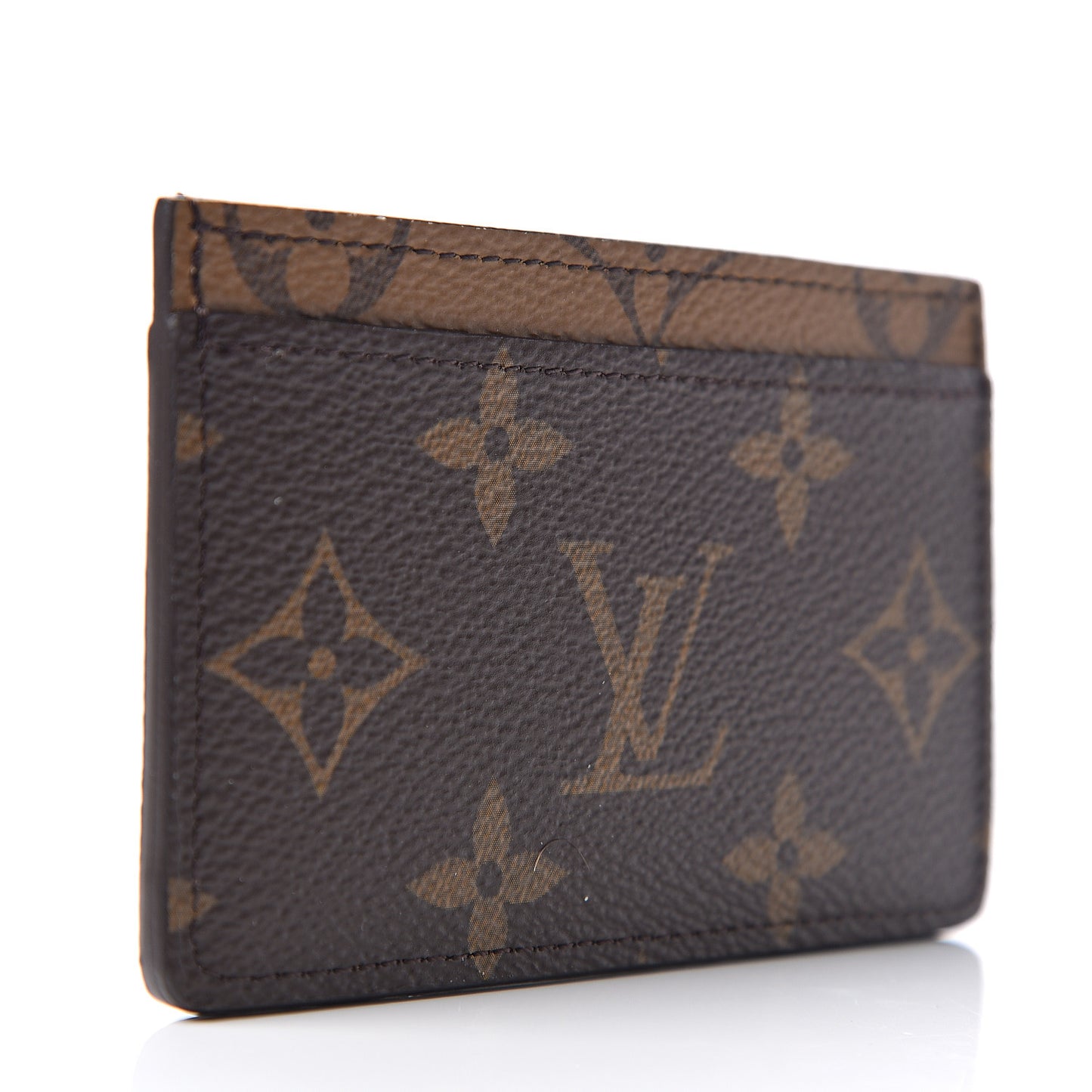 Reverse Monogram Card Holder
