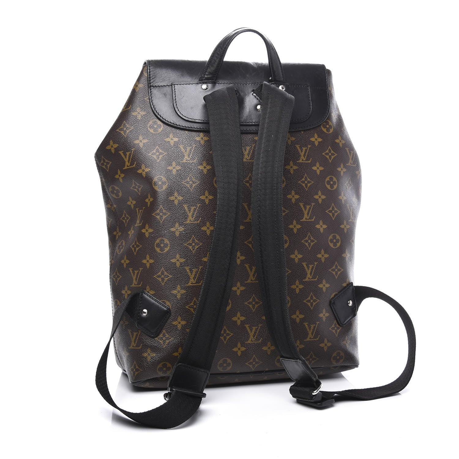 Louis Vuitton Monogram Macassar Palk Backpack 2 of 14