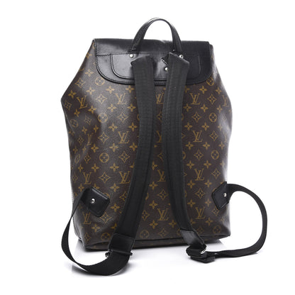Louis Vuitton Monogram Macassar Palk Backpack 2 of 14