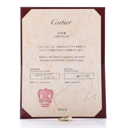 Cartier 18K Yellow Gold Juste Un Clou Ring 47 4 6 of 6