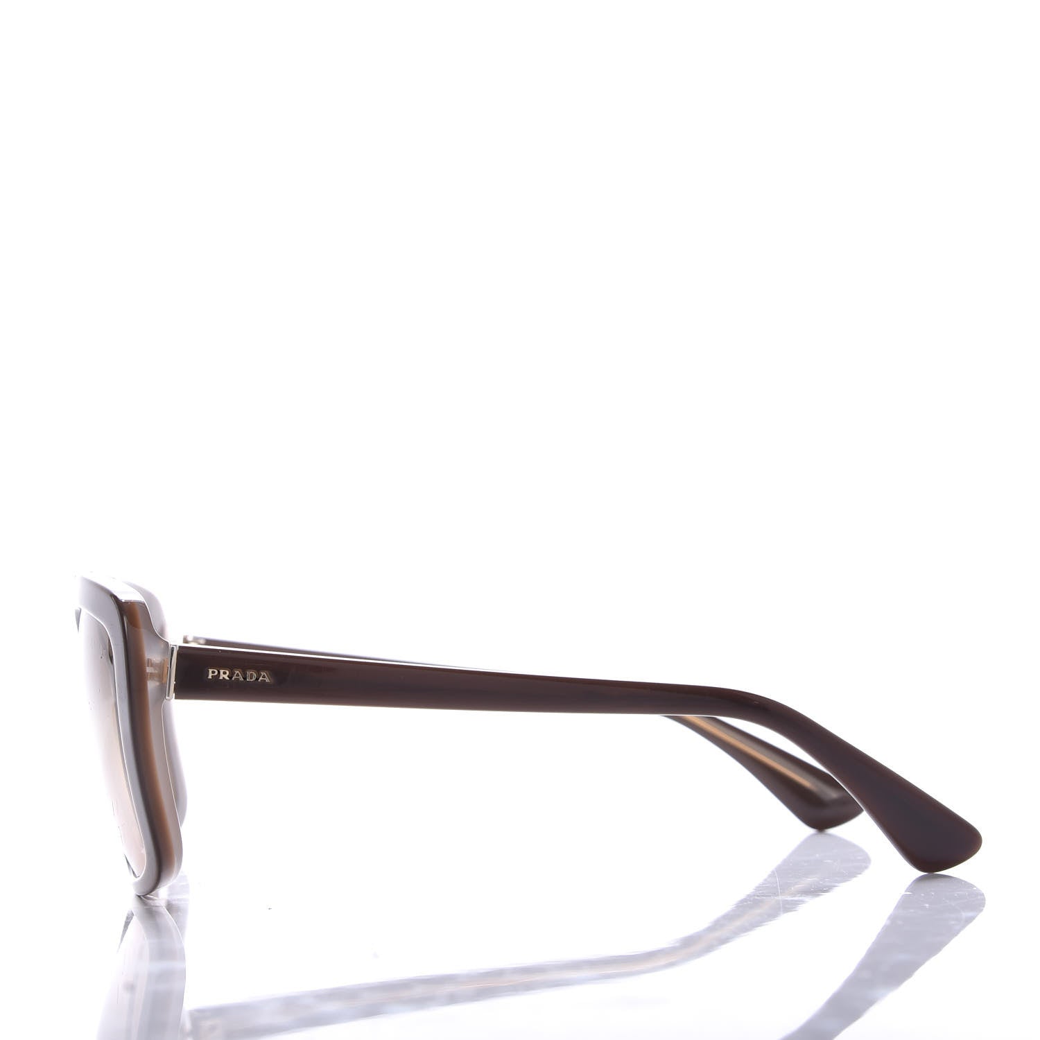 Prada Acetate SPR 248 Sunglasses Brown 3 of 8