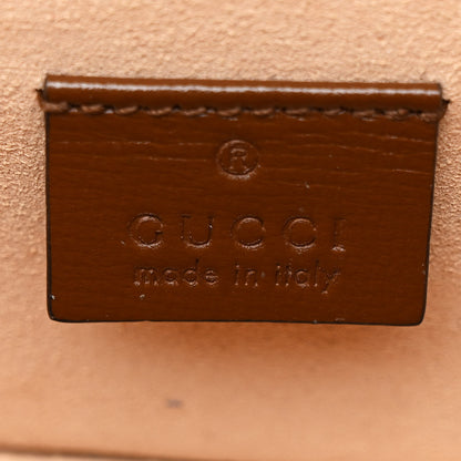 Gucci GG Supreme Monogram Mini Horsebit 1955 Shoulder Bag Beige Brown Sugar 5 of 11