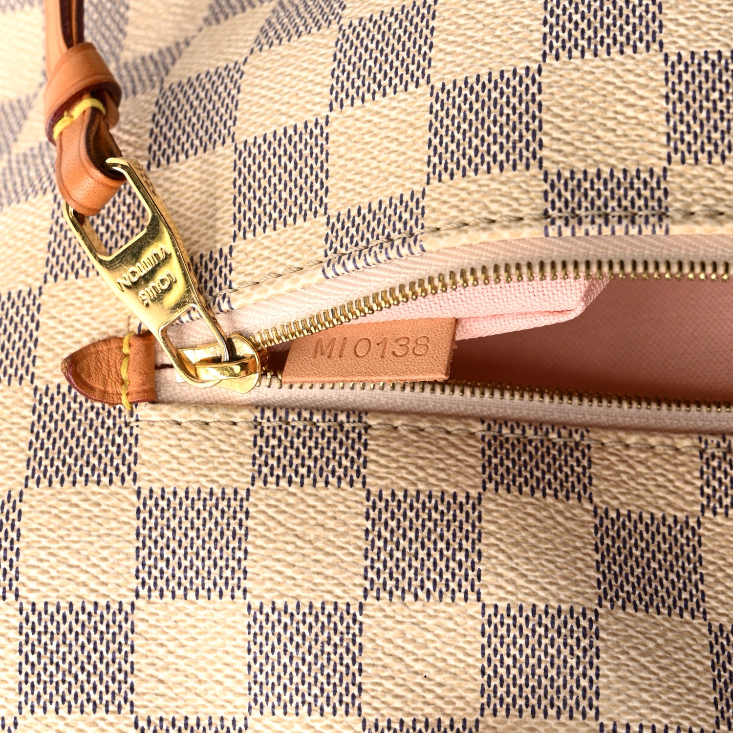 Louis Vuitton Damier Azur Iena MM 7 of 10