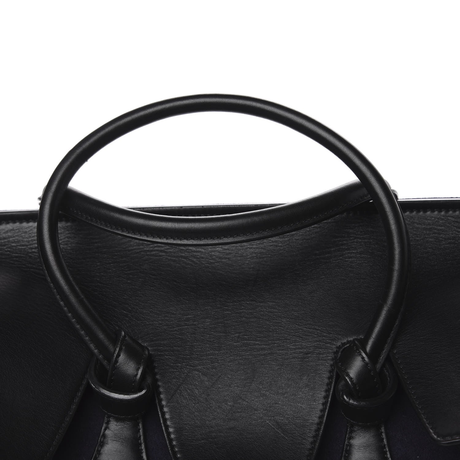 Celine Felt Calfskin Medium Tie Knot Tote Navy 26 of 26