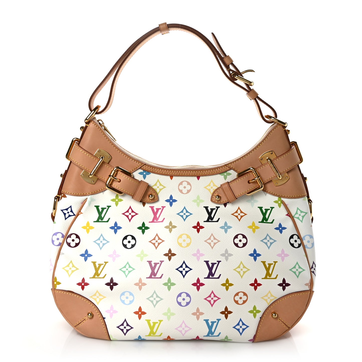 Monogram Multicolor Greta White