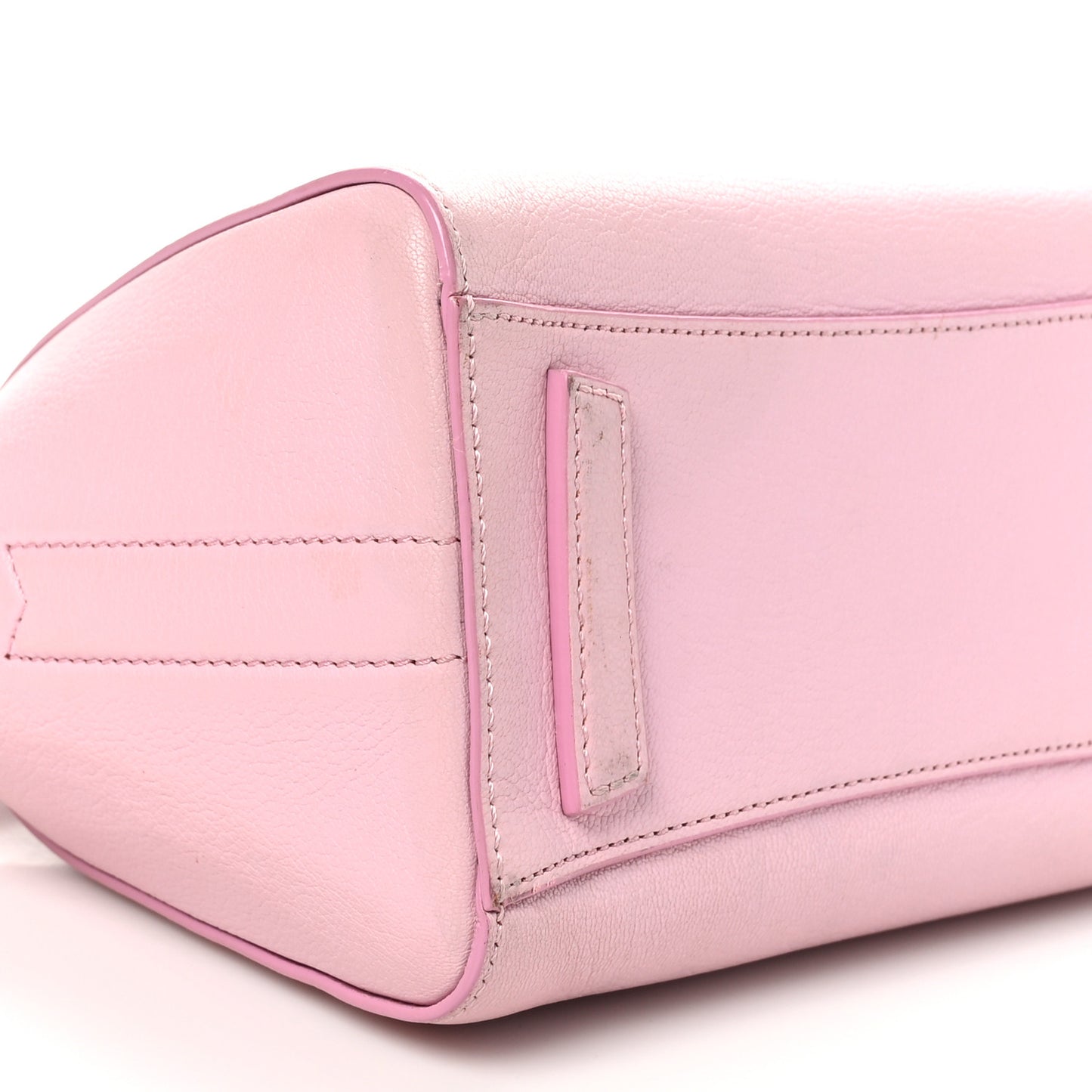 Sugar Goatskin Mini Antigona Bright Pink
