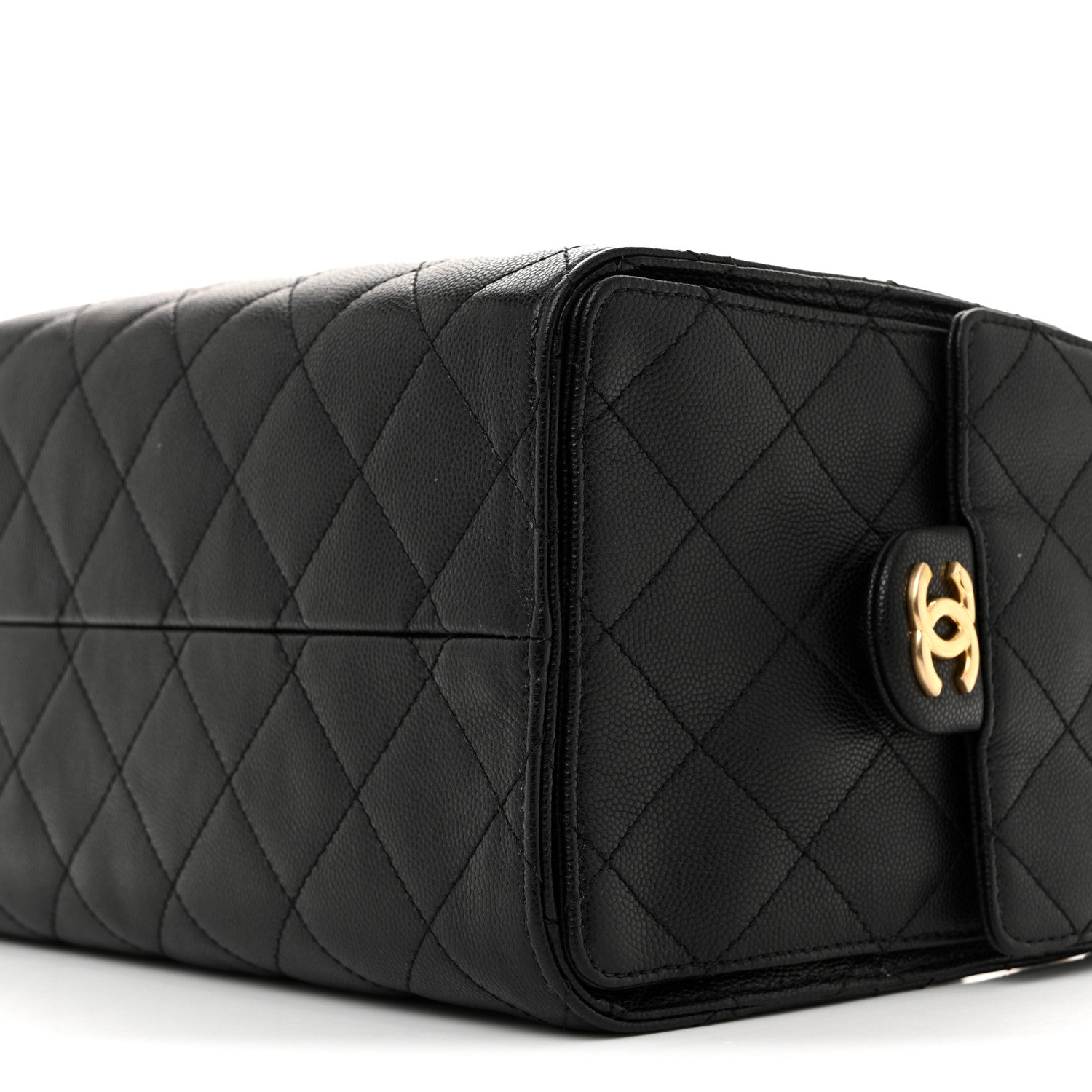Chanel Caviar Quilted Small Chanel 25 Handbag Black 10 of 13