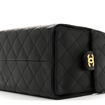 Chanel Caviar Quilted Small Chanel 25 Handbag Black 10 of 13