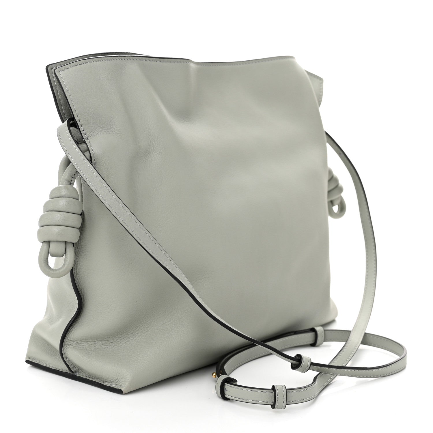 Loewe Nappa Medium Flamenco Knot Bag Light Celadon 3 of 10