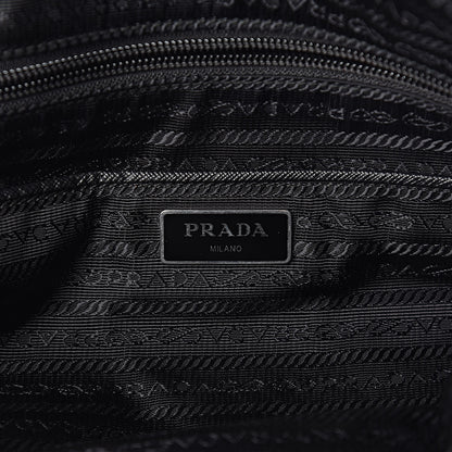 Prada Tessuto Nylon Saffiano Tote Black 6 of 11