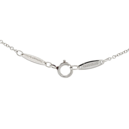 Tiffany Platinum Blue Sapphire .11ct Elsa Peretti Color by the Yard Necklace 5 of 8