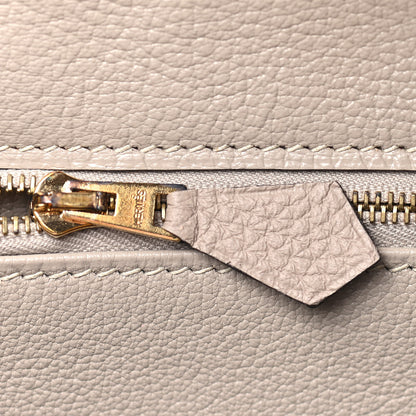 Hermes Togo Birkin 35 Gris Tourterelle 21 of 44