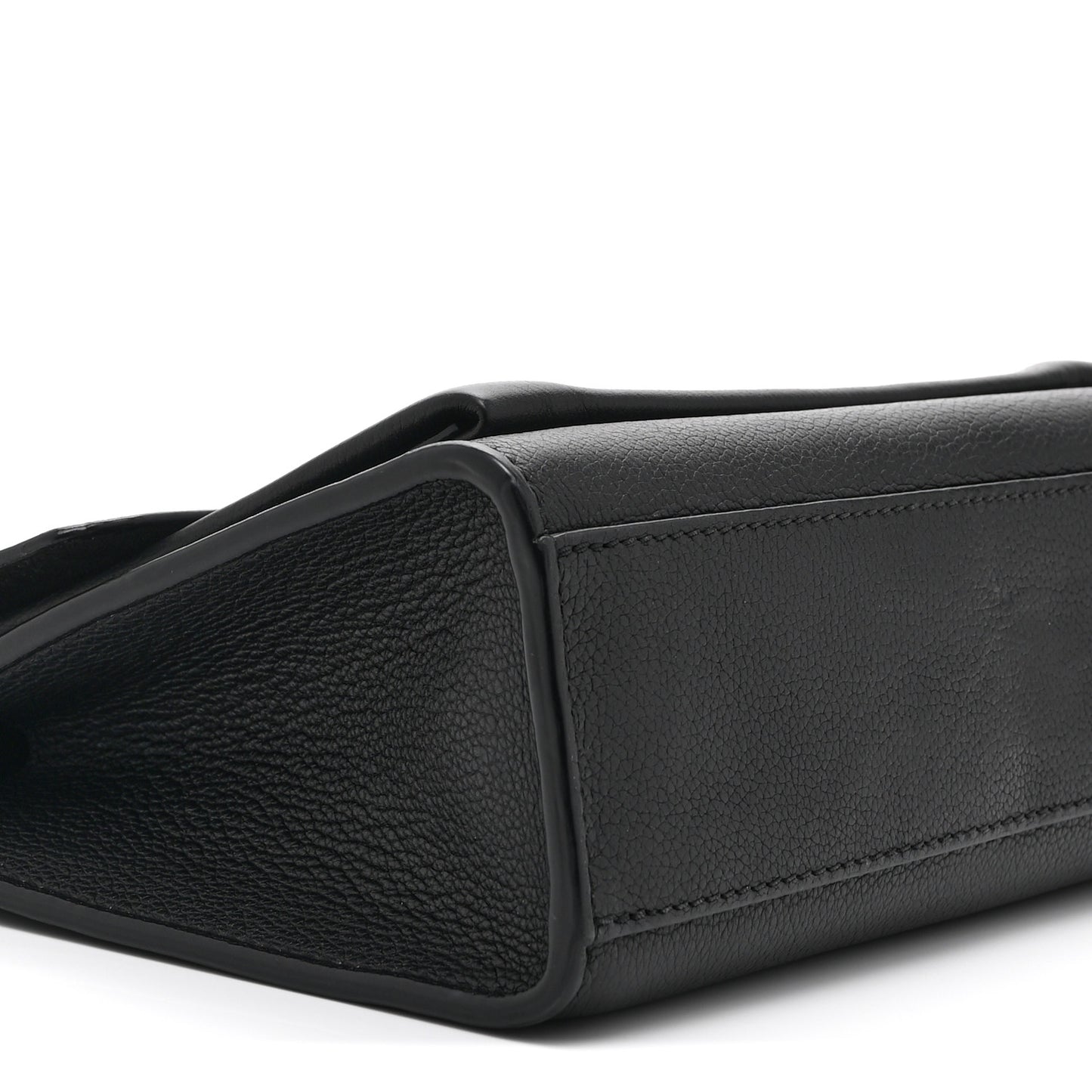 Soft Calfskin Mylockme Chain Bag BB Black