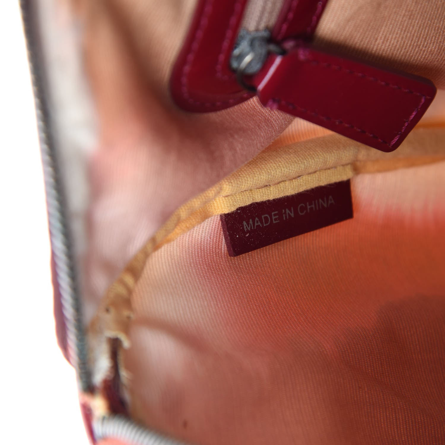 Burberry Patent Nova Check Chester Bowling Bag Raspberry Sorbet 14 of 15