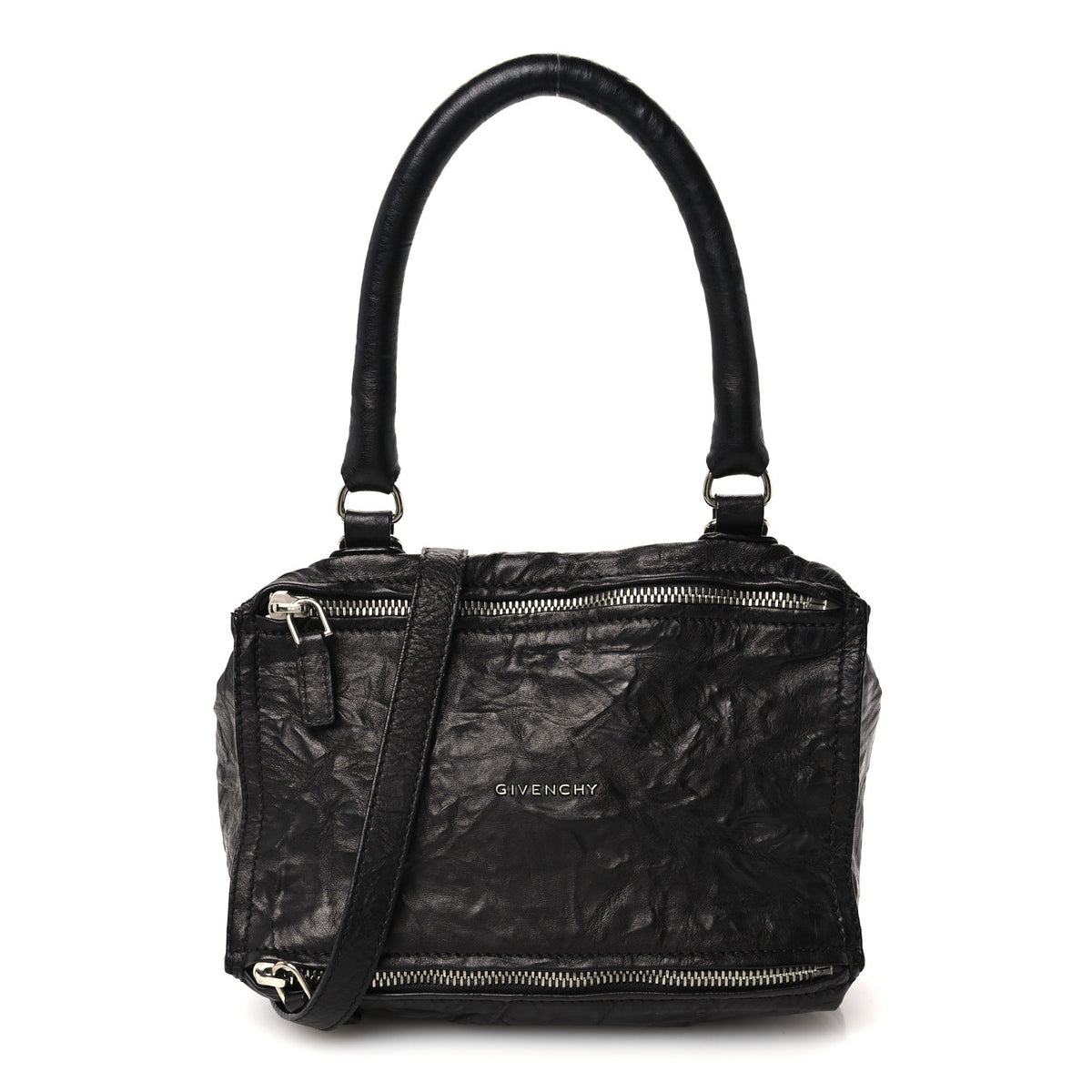 Tumbled Sheepskin Small Pandora Black