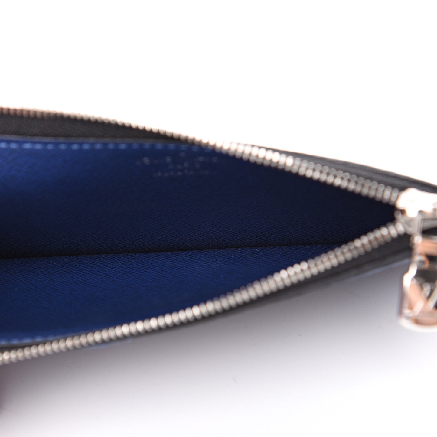 Monogram Taiga Coin Card Holder Cobalt