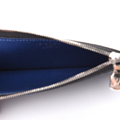 Louis Vuitton Monogram Taiga Coin Card Holder Cobalt 4 of 7