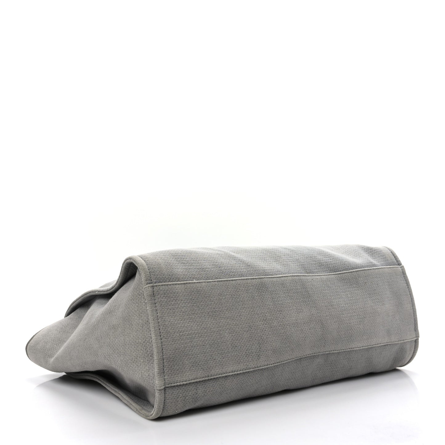 Canvas Extra Large Deauville Tote Grey