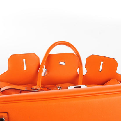 Hermes Veau Swift Birkin 35 Orange 11 of 25
