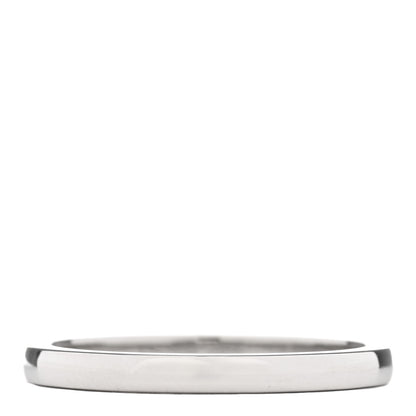 Cartier Platinum 2mm Ballerine Wedding Band Ring 54 6.75 3 of 5