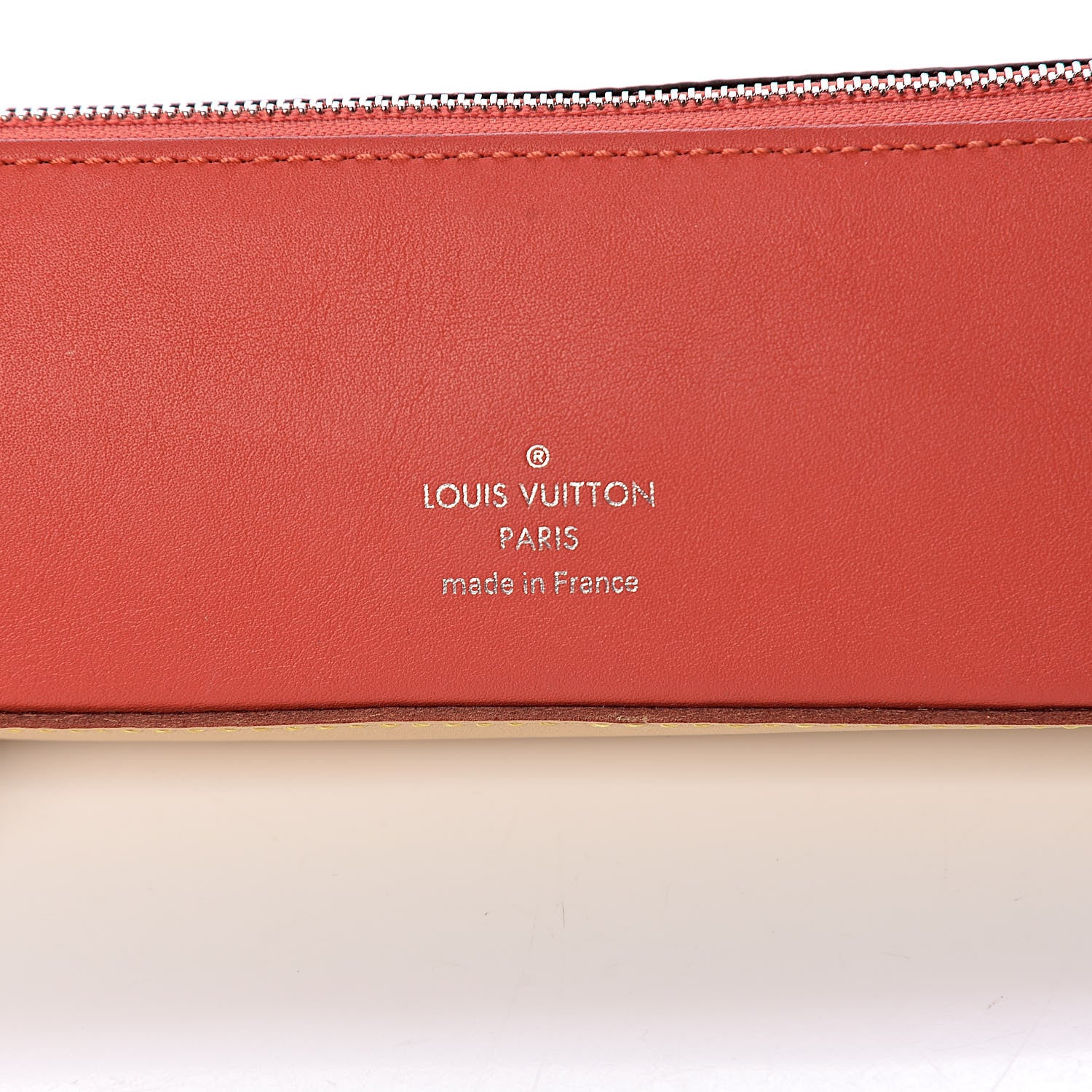 Louis Vuitton Monogram Elizabeth Pencil Pouch Red 6 of 7