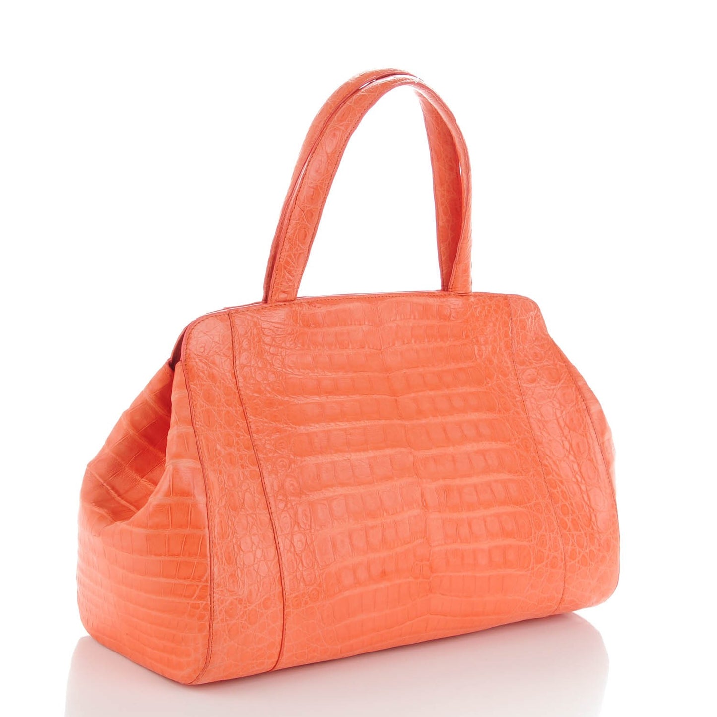 Crocodile Tote Coral