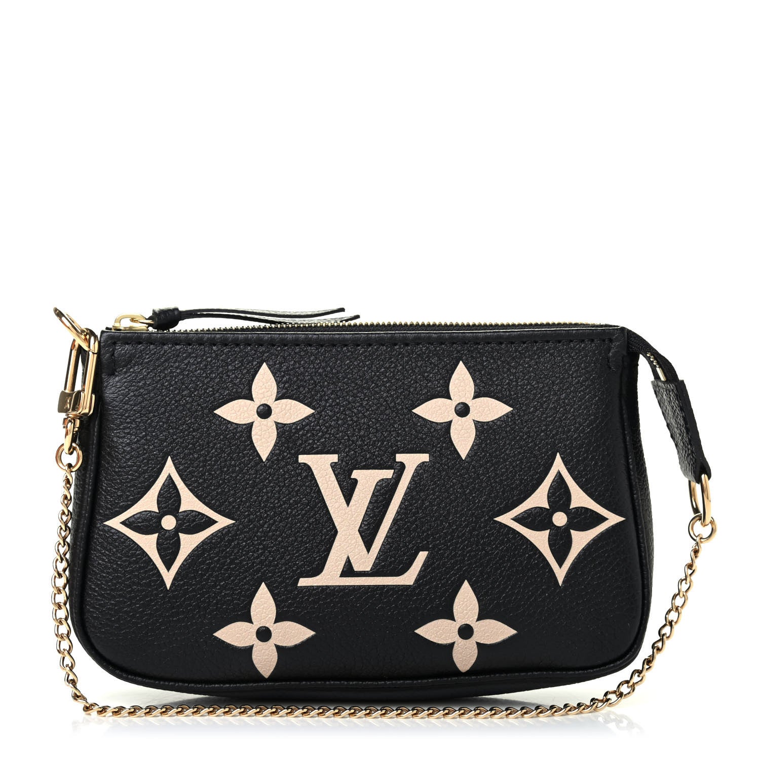 Louis Vuitton Empreinte Monogram Giant Mini Pochette Accessories Black 1 of 4